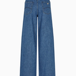 Jeans flare lavaggio stone washed EW002194 AF17261 MB001 EMPORIO ARMANI Blue denim 