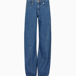 Jeans flare lavaggio stone washed EW002194 AF17261 MB001 EMPORIO ARMANI Blue denim 