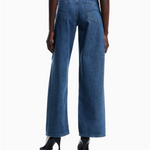 Jeans flare lavaggio stone washed EW002194 AF17261 MB001 EMPORIO ARMANI Blue denim 