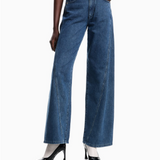 Jeans flare lavaggio stone washed EW002194 AF17261 MB001 EMPORIO ARMANI Blue denim 