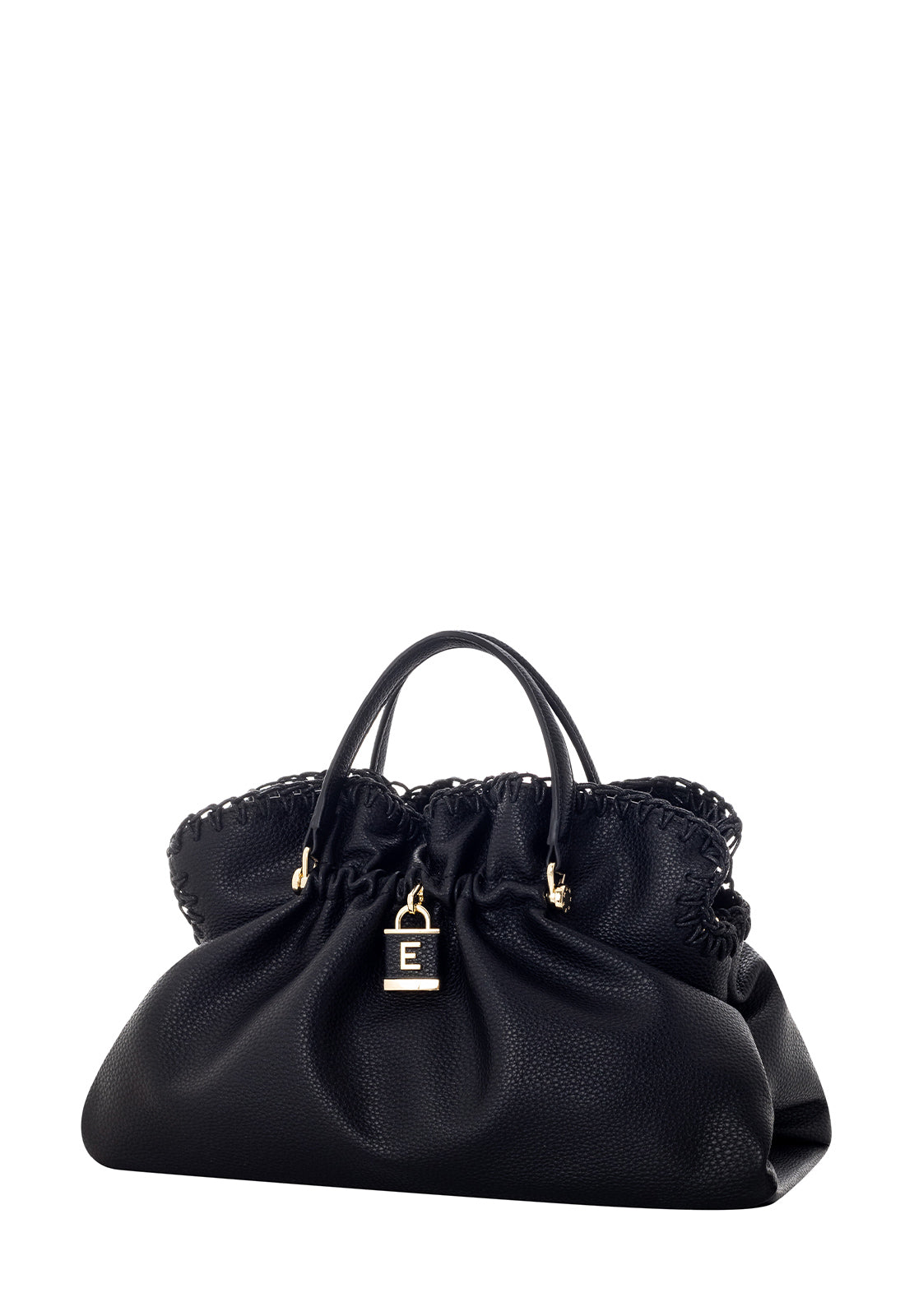 Borsa tote in ecopelle 12402131 BLACK ERMANNO FIRENZE Black 