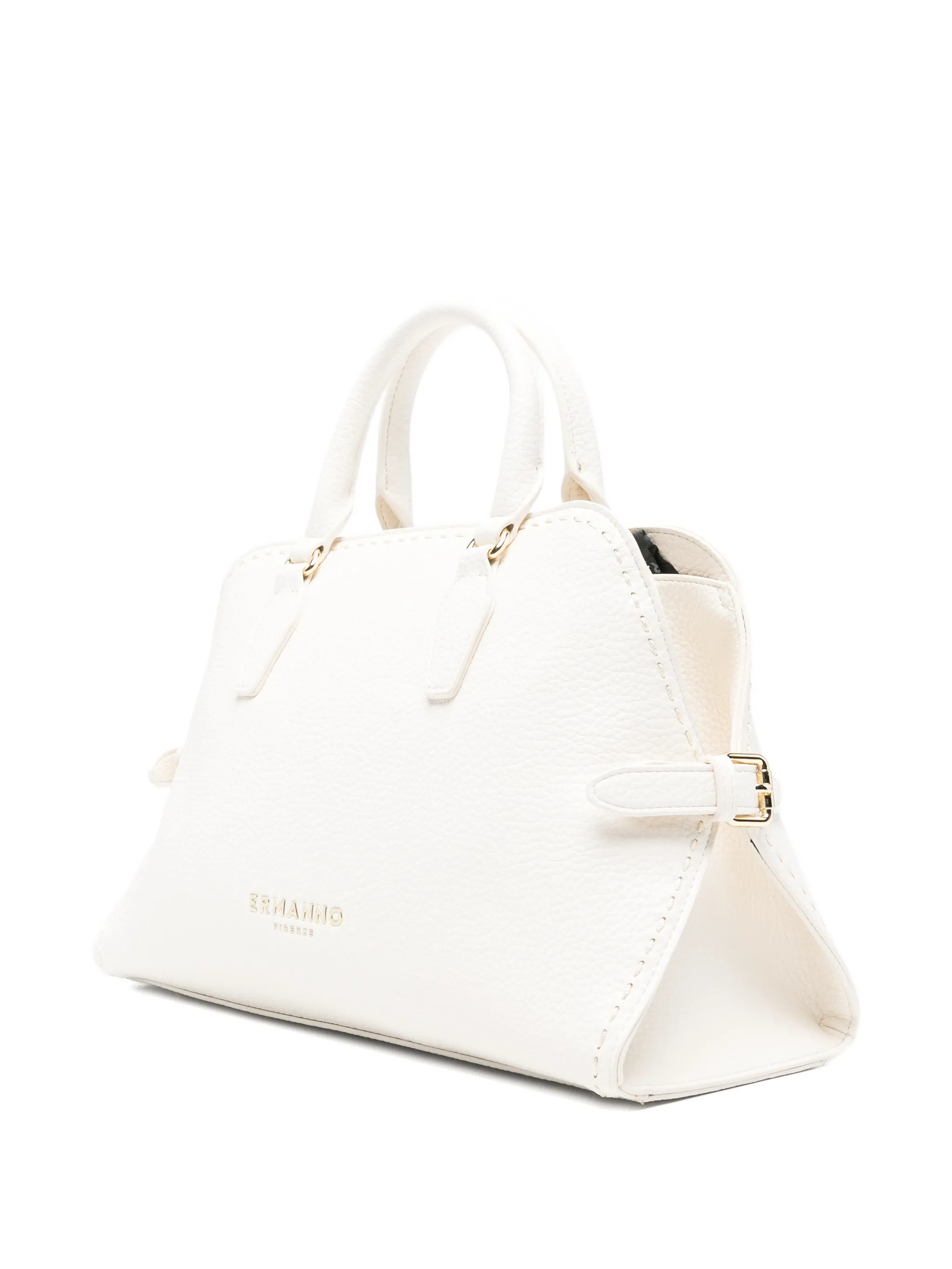 Borsa tote in ecopelle 12402159 IVORY ERMANNO FIRENZE Ivory 