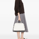 Borsa tote in ecopelle 12402159 IVORY ERMANNO FIRENZE Ivory 