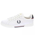 Sneaker in pelle e gomma B6311 567 FRED PERRY White/navy 