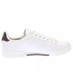 Sneaker in pelle e gomma B6311 567 FRED PERRY White/navy 