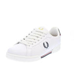 Sneaker in pelle e gomma B6311 567 FRED PERRY White/navy 
