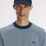 Cappellino classico in piqué HW2295 267 FRED PERRY Navy/snow white 