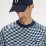 Cappellino classico in piqué HW2295 267 FRED PERRY Navy/snow white 
