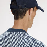 Cappellino classico in piqué HW2295 267 FRED PERRY Navy/snow white 