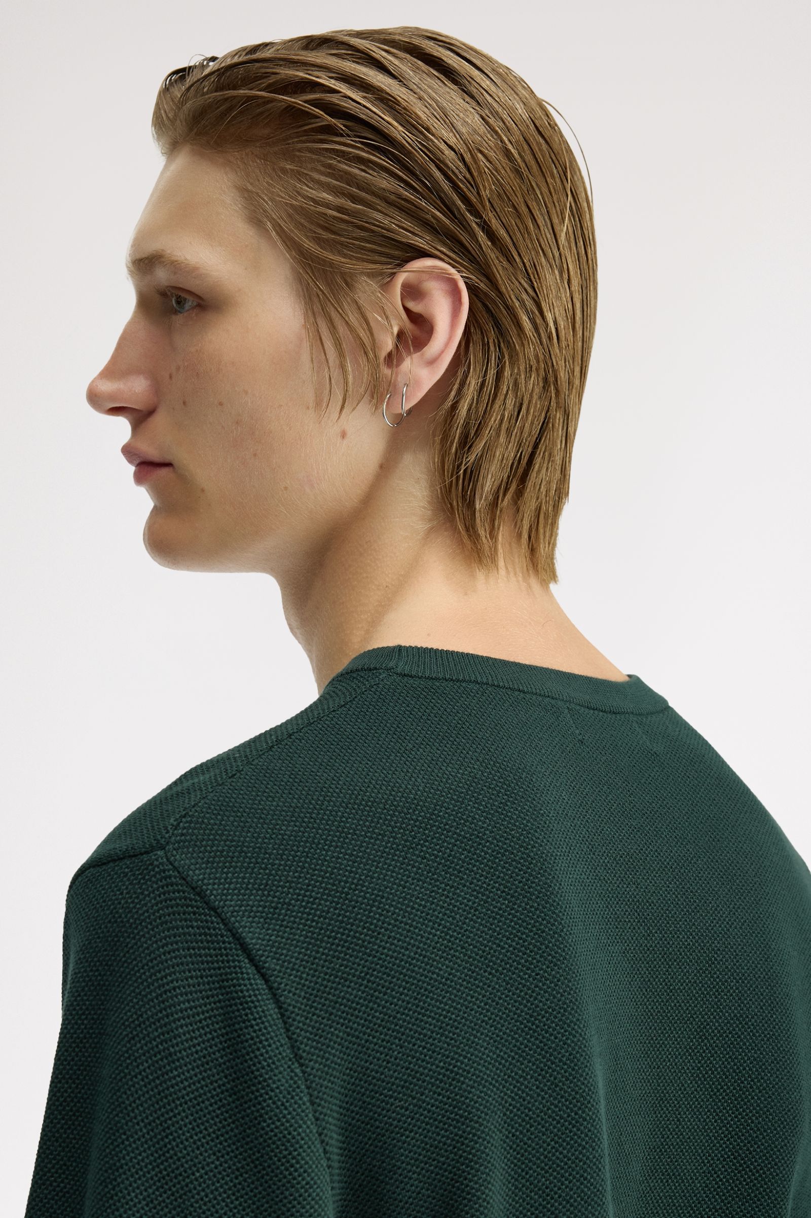 Maglione in piqué K1309 30A FRED PERRY Grassroots 