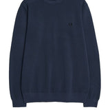 Maglione in piqué K1309 738 FRED PERRY Dark airforce 