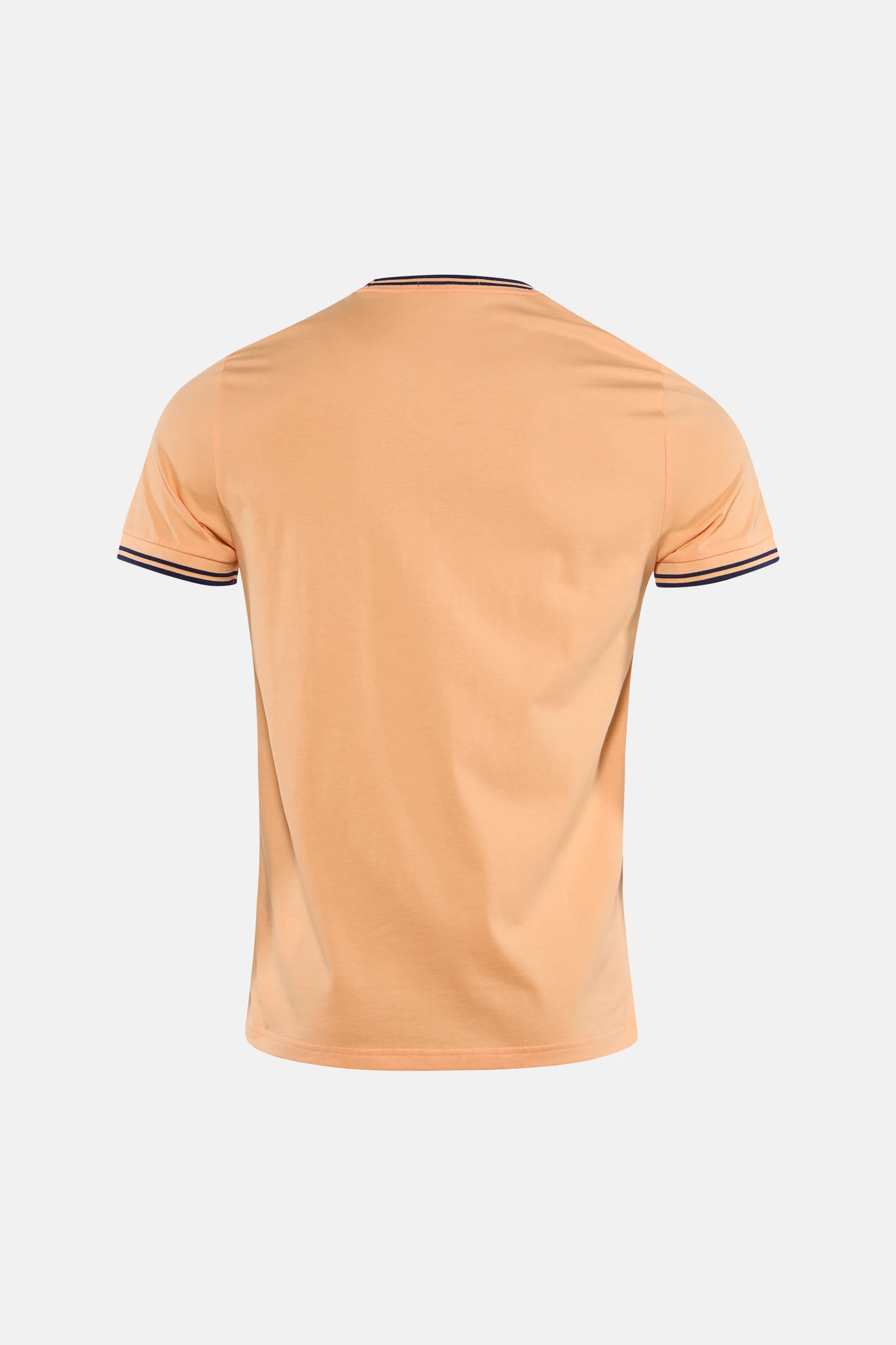 T-shirt con doppia riga M1588 82B FRED PERRY Peach/fhnv/fhnv 