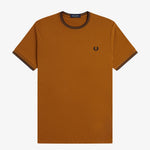 T-shirt con doppia riga M1588 88B FRED PERRY Drkc/nvy/nvy 