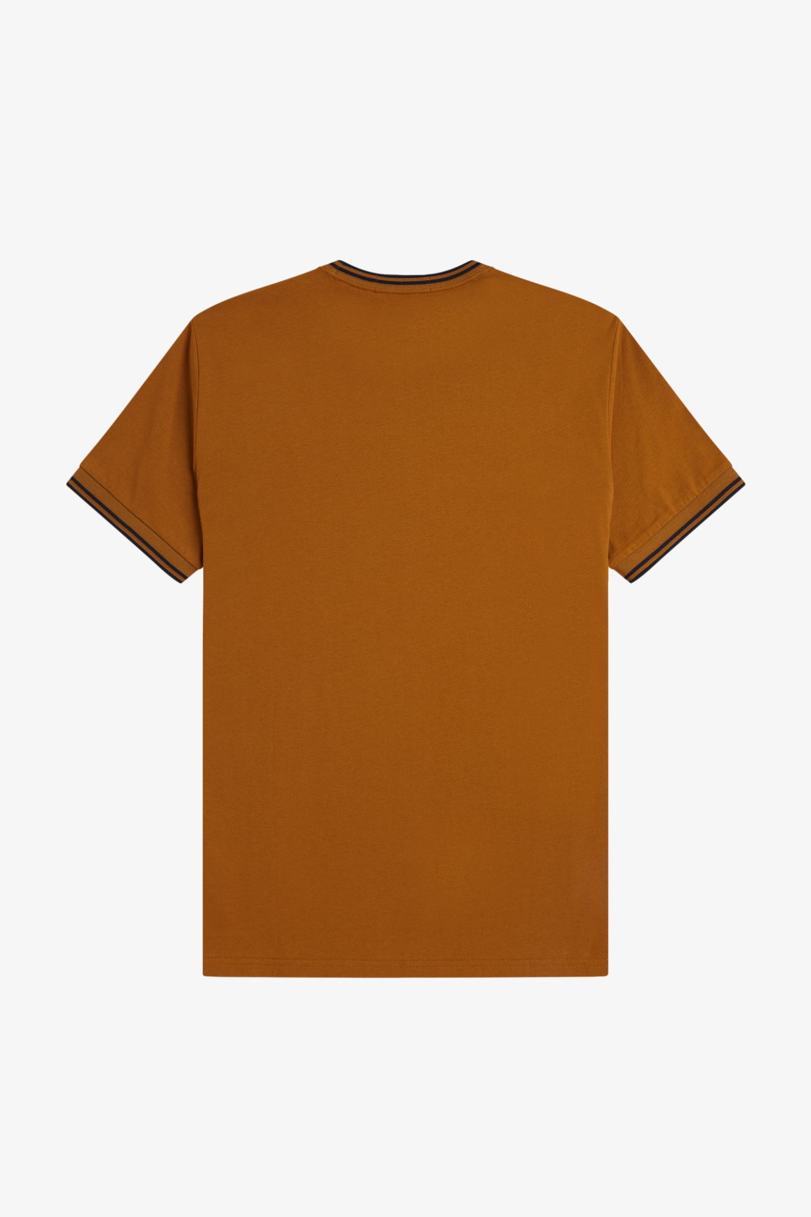 T-shirt con doppia riga M1588 88B FRED PERRY Drkc/nvy/nvy 