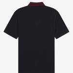 Polo con inserto ricamato M2421 102 FRED PERRY Black 
