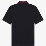 Polo con inserto ricamato M2421 102 FRED PERRY Black 