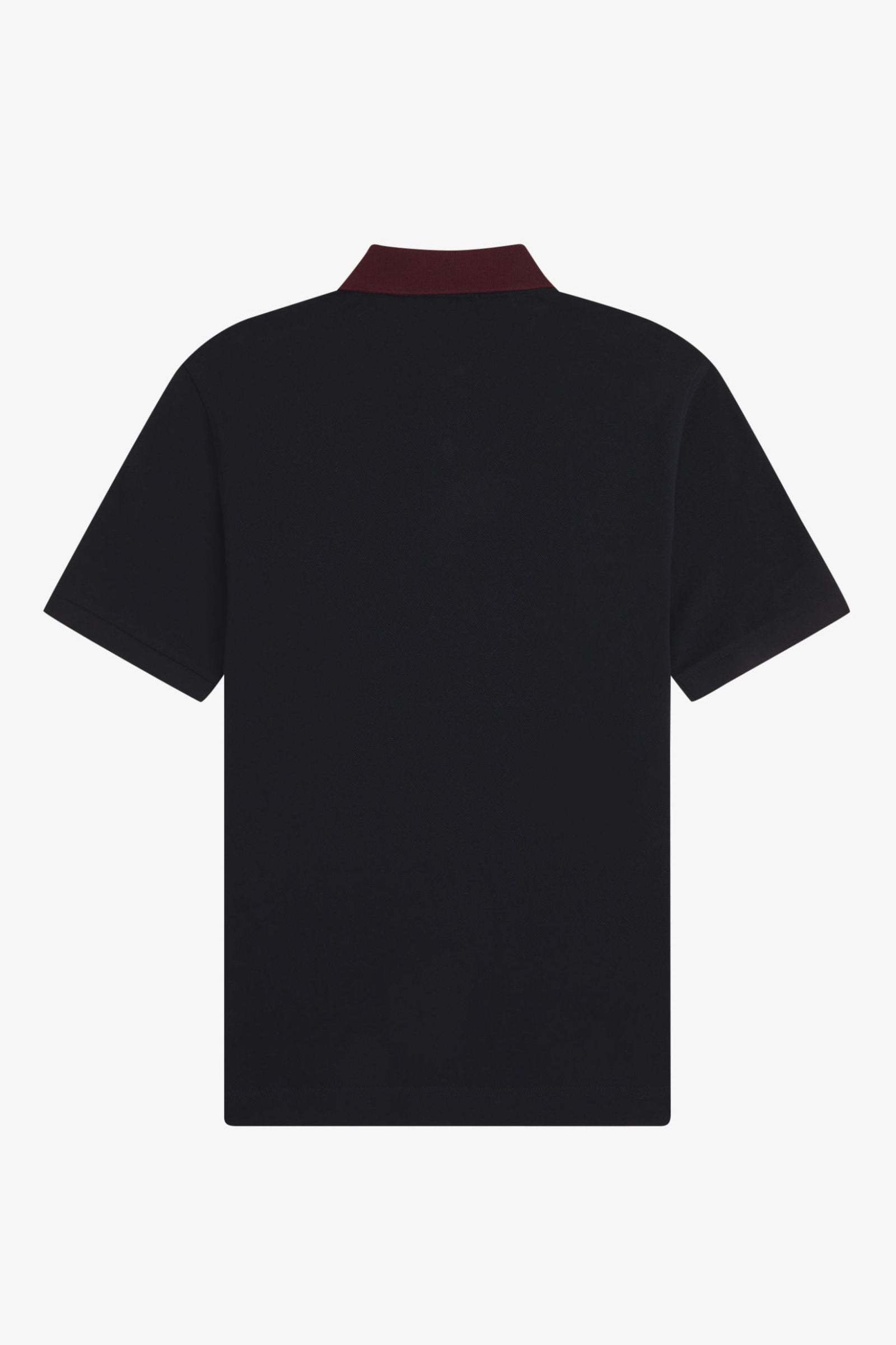 Polo con inserto ricamato M2421 102 FRED PERRY Black 