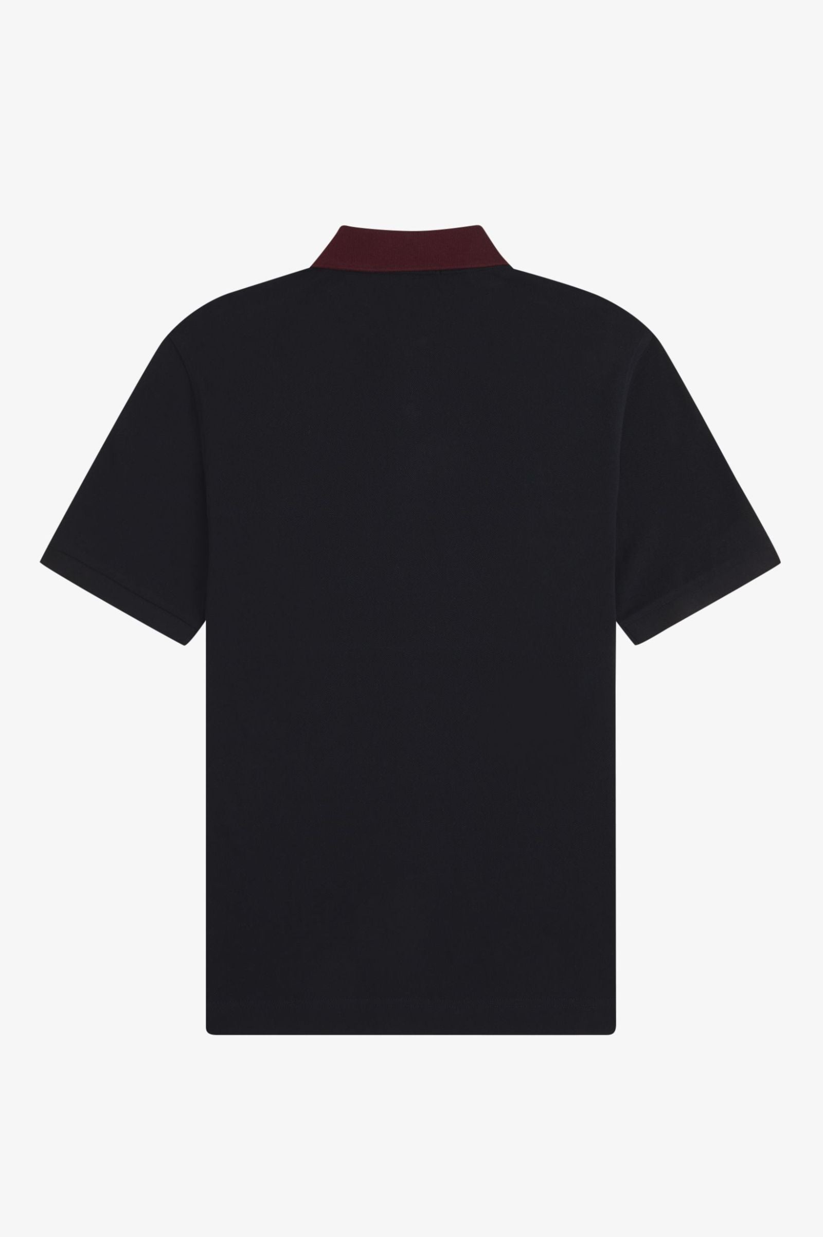 Polo con inserto ricamato M2421 102 FRED PERRY Black 