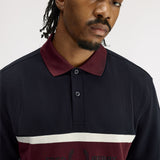 Polo con inserto ricamato M2421 102 FRED PERRY Black 