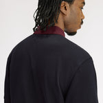 Polo con inserto ricamato M2421 102 FRED PERRY Black 
