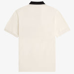 Polo con inserto ricamato M2421 560 FRED PERRY Ecru 