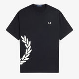 T-Shirt manica corta M2440 102 FRED PERRY Black 