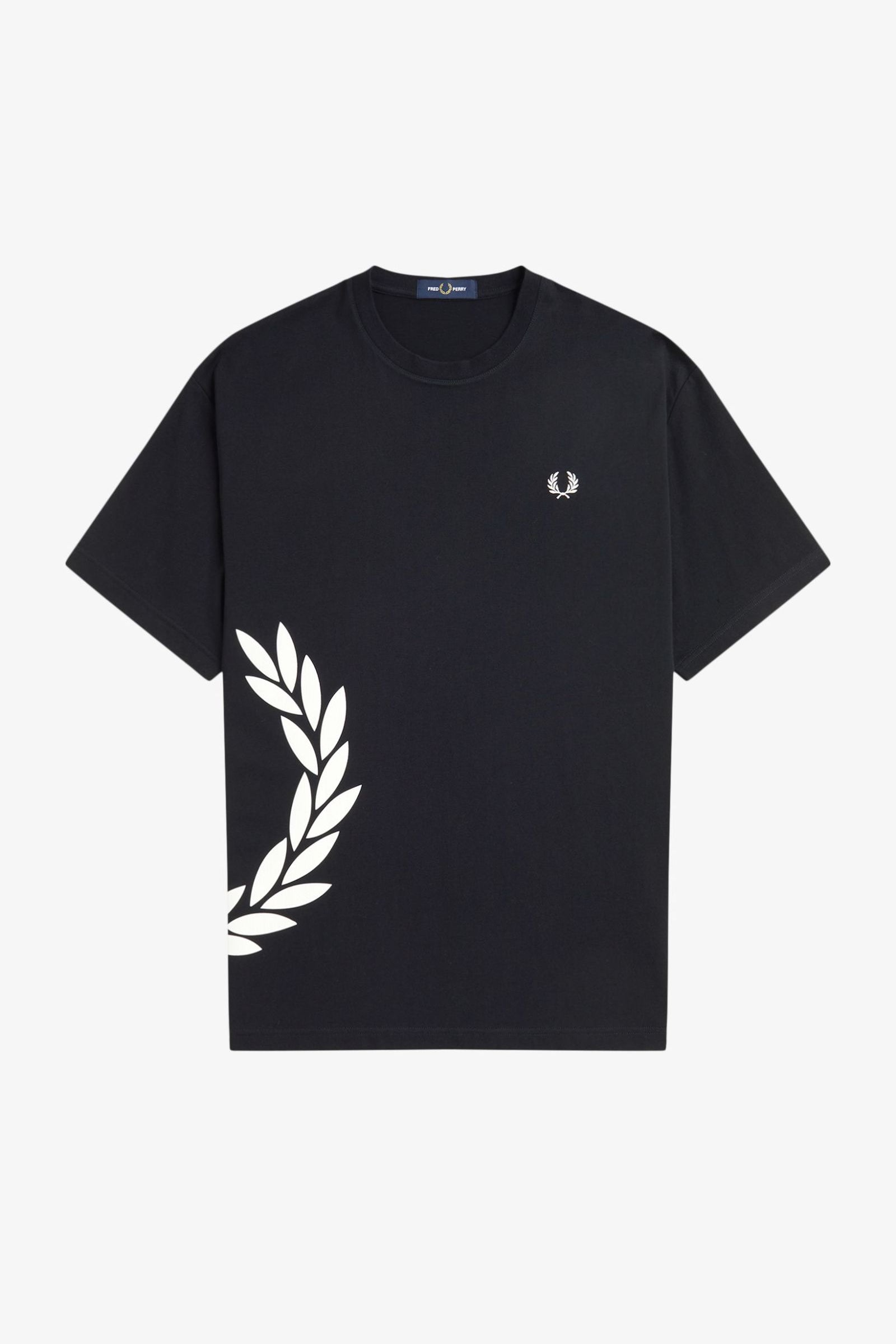 T-Shirt manica corta M2440 102 FRED PERRY Black 