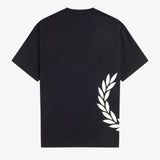 T-Shirt manica corta M2440 102 FRED PERRY Black 