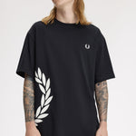 T-Shirt manica corta M2440 102 FRED PERRY Black 