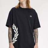 T-Shirt manica corta M2440 102 FRED PERRY Black 