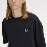 T-Shirt manica corta M2440 102 FRED PERRY Black 