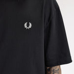 T-Shirt manica corta M2440 102 FRED PERRY Black 