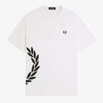T-Shirt manica corta M2440 129 FRED PERRY Snow white 