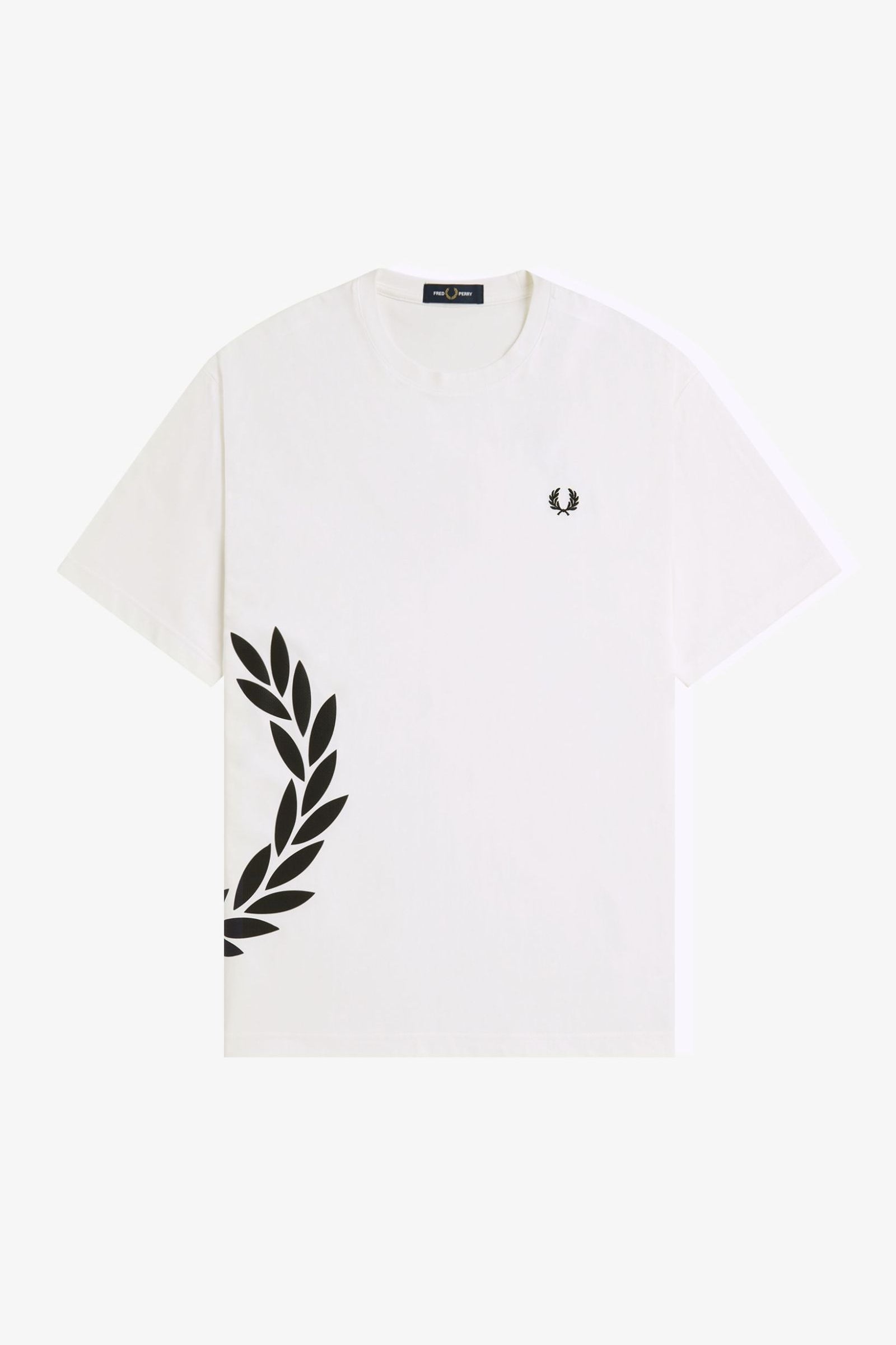 T-Shirt manica corta M2440 129 FRED PERRY Snow white 