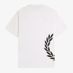 T-Shirt manica corta M2440 129 FRED PERRY Snow white 