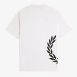T-Shirt manica corta M2440 129 FRED PERRY Snow white 