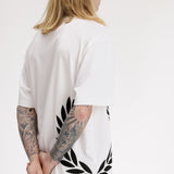 T-Shirt manica corta M2440 129 FRED PERRY Snow white 