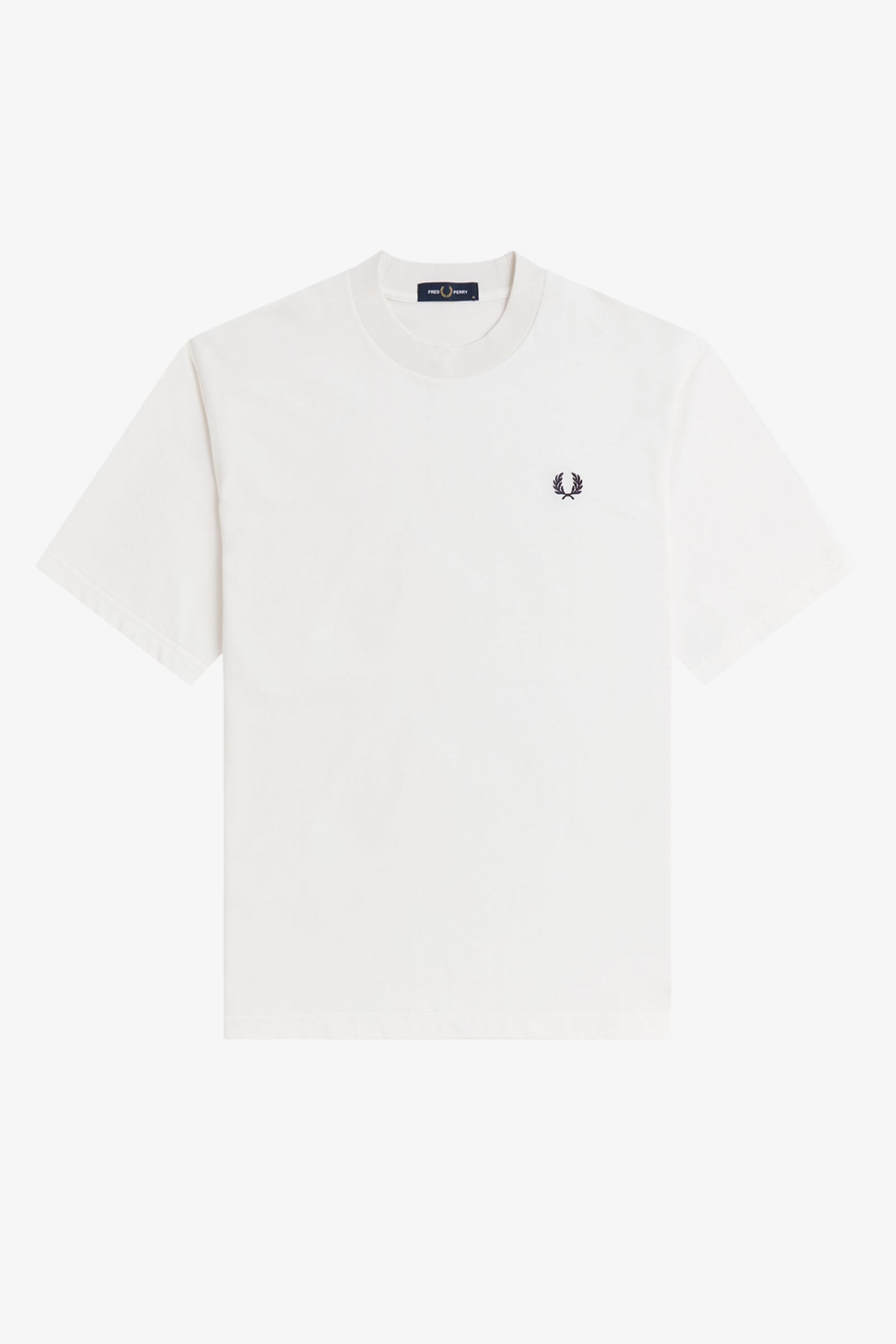 T-Shirt manica corta con stampa sul dietro M2475 129 FRED PERRY Snow white 