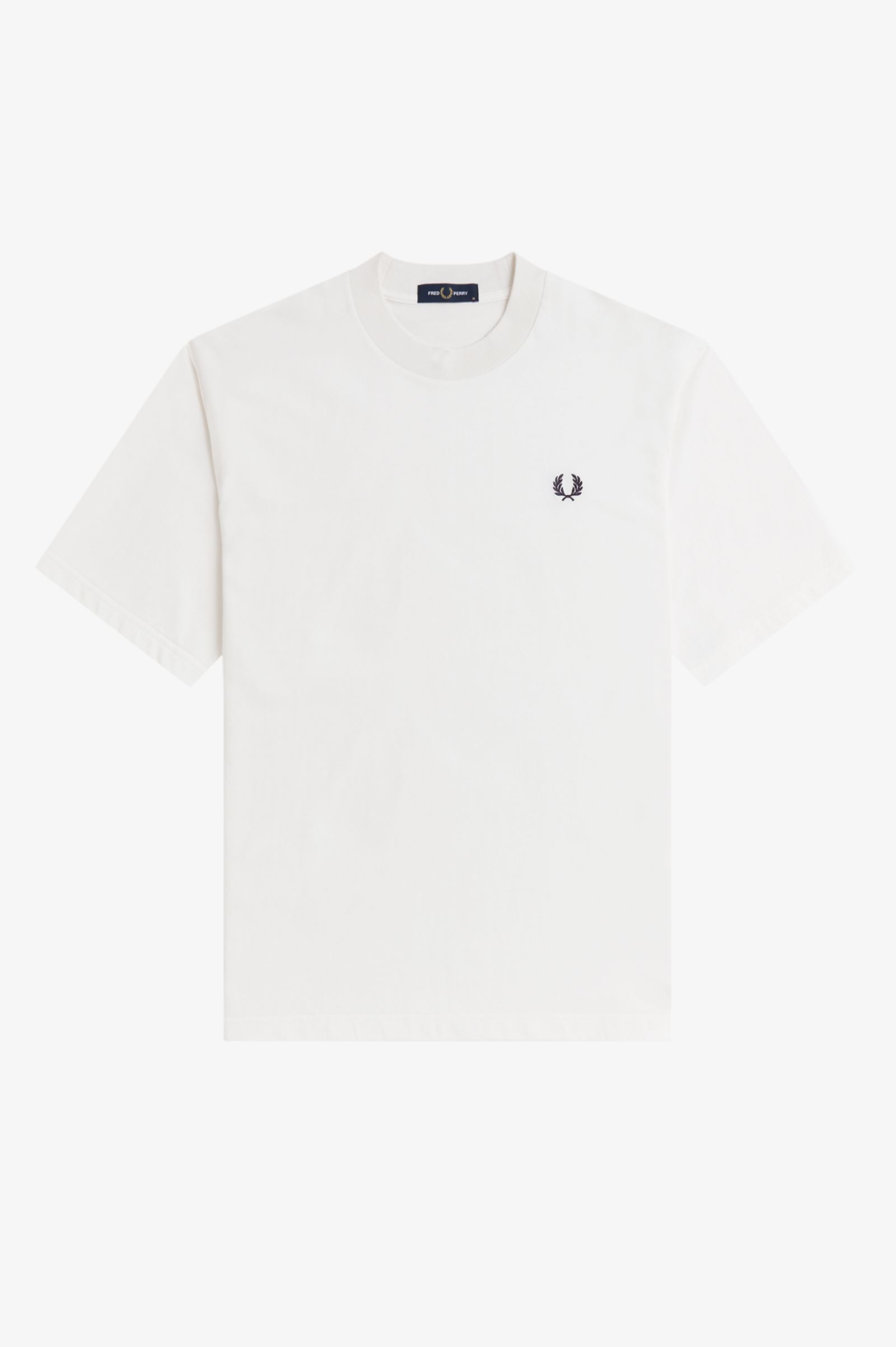 T-Shirt manica corta con stampa sul dietro M2475 129 FRED PERRY Snow white 