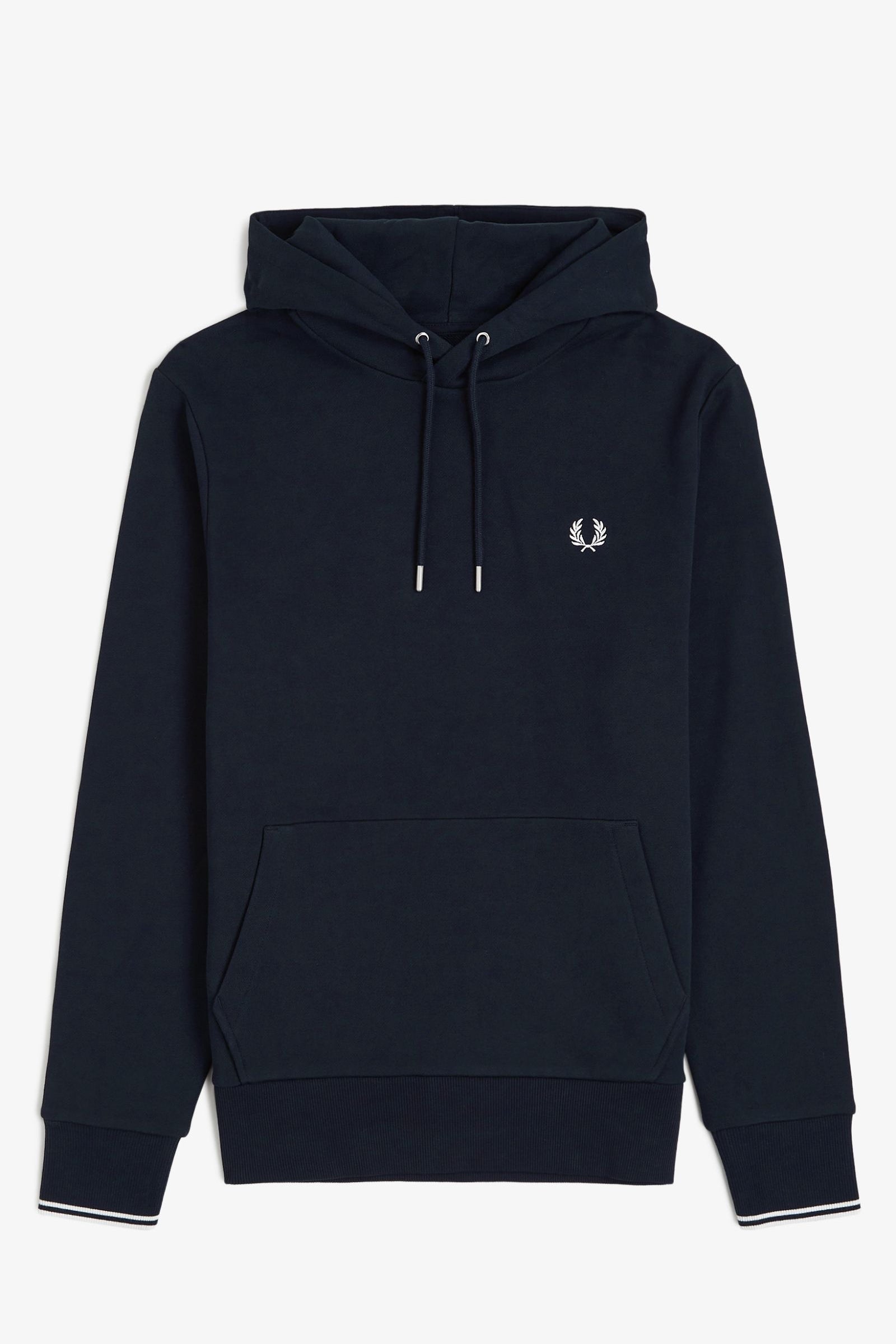 Felpa con cappuccio M2643 248 FRED PERRY Navy 
