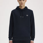 Felpa con cappuccio M2643 248 FRED PERRY Navy 