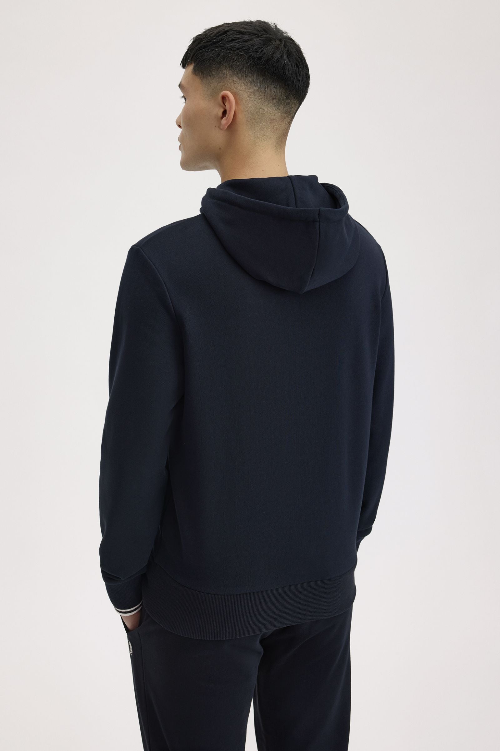 Felpa con cappuccio M2643 248 FRED PERRY Navy 