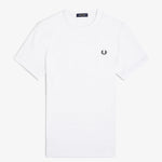 T-Shirt manica corta M3519 100 FRED PERRY White 