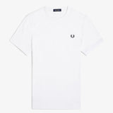 T-Shirt manica corta M3519 100 FRED PERRY White 
