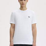T-Shirt manica corta M3519 100 FRED PERRY White 