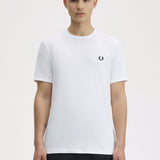 T-Shirt manica corta M3519 100 FRED PERRY White 