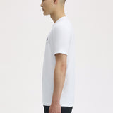 T-Shirt manica corta M3519 100 FRED PERRY White 