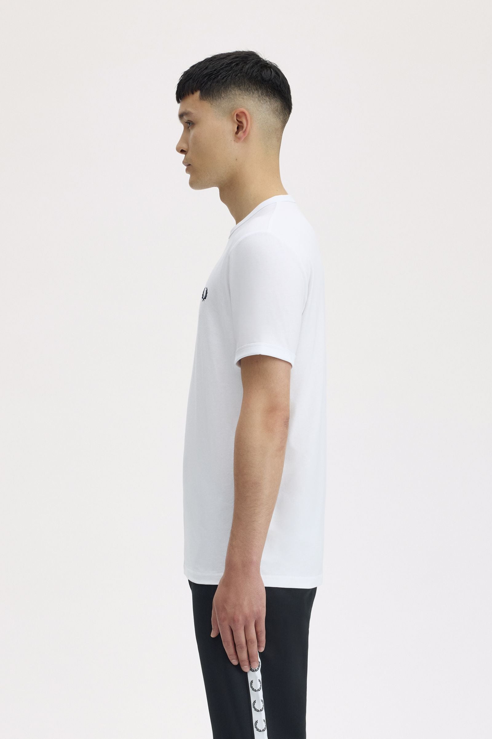 T-Shirt manica corta M3519 100 FRED PERRY White 