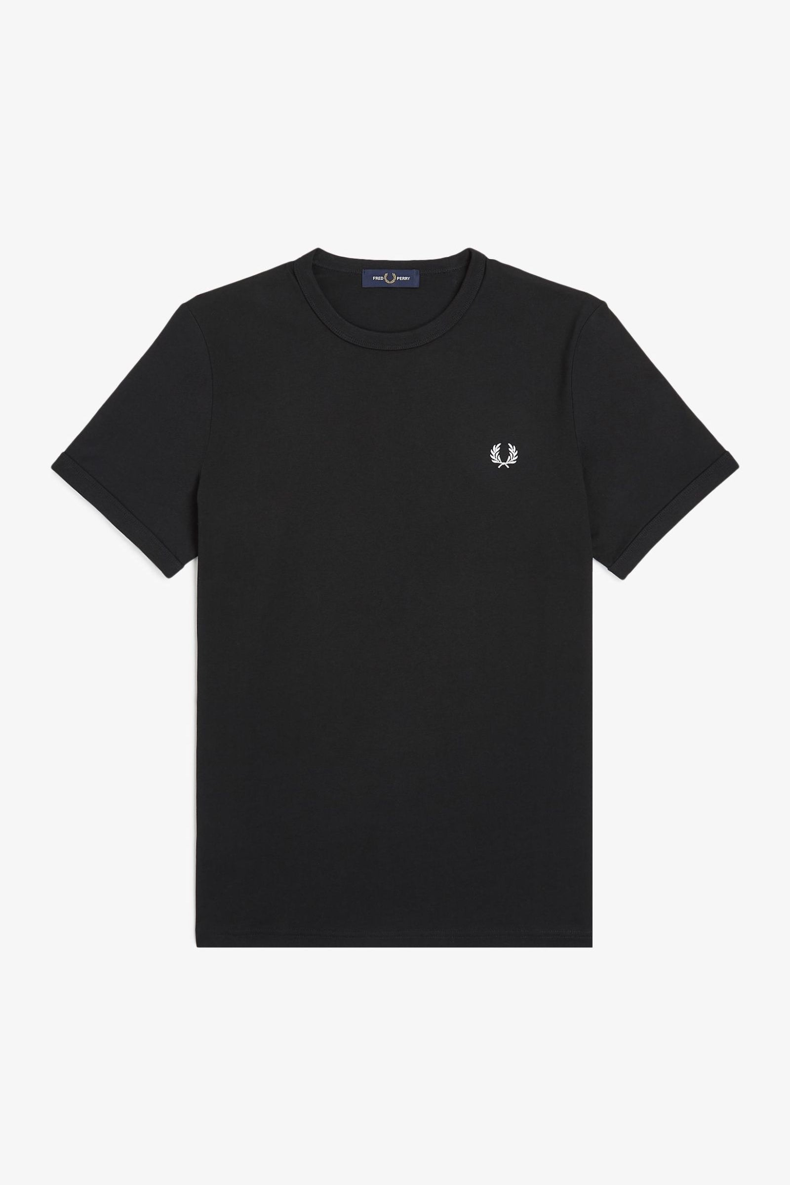 T-Shirt manica corta M3519 102 FRED PERRY Black 