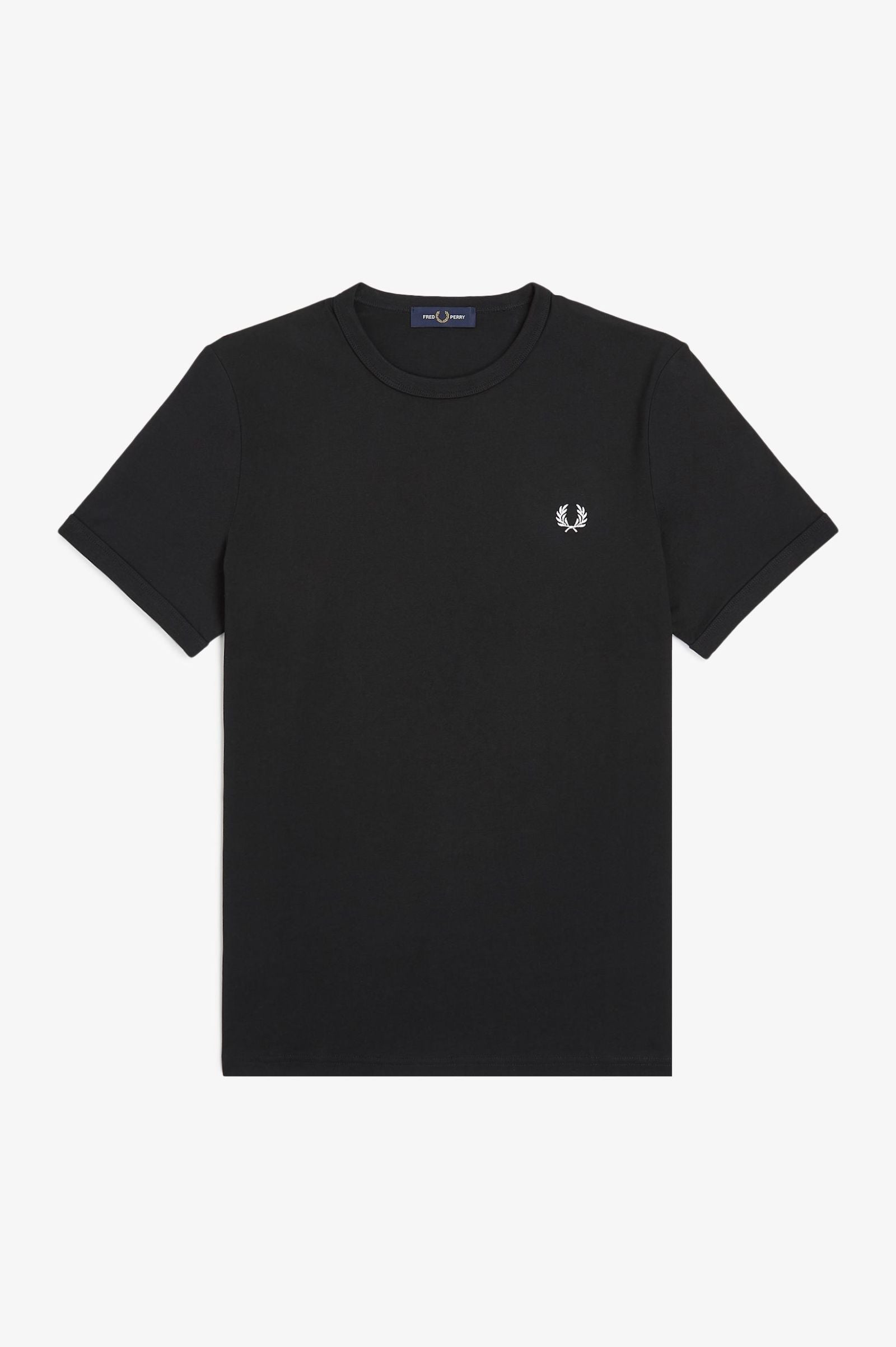 T-Shirt manica corta M3519 102 FRED PERRY Black 